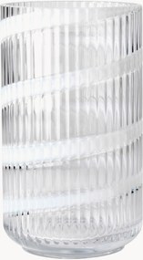 Jarra em vidro artesanal Lyngby, Alt 25 cm