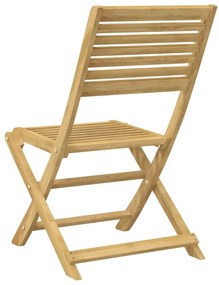 Cadeiras jardim dobráveis 2 pcs 48,5x61,5x87 cm acácia maciça