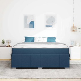 Estrutura da Cama Azul 180 x 200 cm tecido