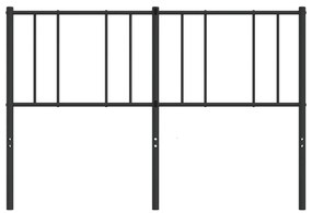 Cabeceira de cama 160 cm metal preto
