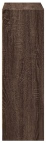 Estante 60x24x76 cm derivados de madeira carvalho castanho
