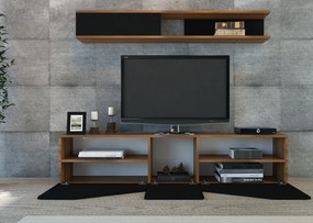 Unidade de TV Taç – Nogueira Preta – 180x40x31 cm