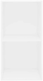 Estante com 2 prateleiras 40x30x76,5 cm contraplacado branco