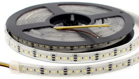 Fita de LED SMD3528, DC12V, 5m (240 Led/m), 48W, IP68 Branco duplo