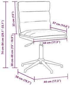 Cadeiras de jantar 2 pcs couro artificial cinzento
