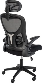 Cadeira de escritório preta Roseburg