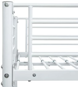 Beliche 90x200 cm metal branco
