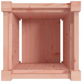 Vaso/floreira de jardim 31x31x31 cm madeira de douglas maciça