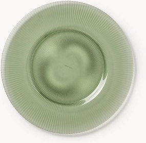 Pratos de jantar canelados Effie, conjunto de 4