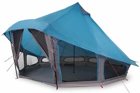 Tenda Tipi Azul pra 10 Pessoas, Impermeável
