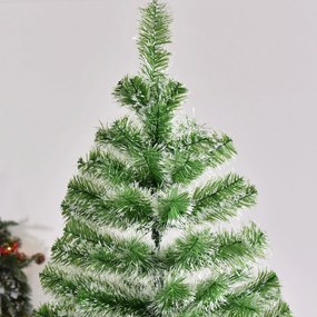 Árvore de Natal Artificial 210cm com 968 Ramos e Suporte de Metal Árvo