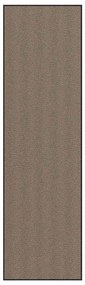 vidaXL Capacho 115x400 cm castanho