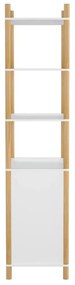 Armário alto 60x40x173 cm derivados de madeira branco