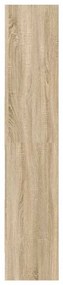 Estante 60x35x180 cm contraplacado cor carvalho sonoma