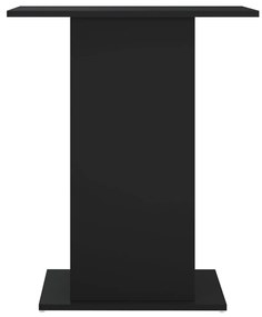 Suporte de aquário 60,5x36x72,5 cm derivados de madeira preto