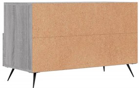 Móvel de TV 80x36x50 cm derivados de madeira cinzento sonoma