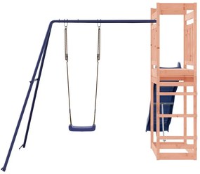 Conjunto de brincar para exterior madeira de douglas maciça