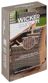 Kit limpeza p/ móveis de jardim de vime e textilene 2x250 ml