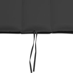 Almofada para espreguiçadeira (NÃO INCLUÍDA) 177 x 58 x 7 cm Antracite
