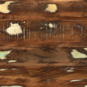 Armário de TV 60x32x36 cm Madeira Recuperada Maciça