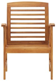 Cadeiras de jardim 2 pcs madeira acácia maciça