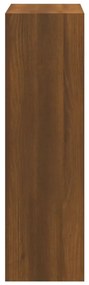 Sapateira 63x24x81 cm derivados de madeira carvalho castanho