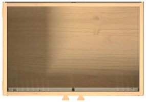 Armário de base para pia vidaXL 114x43x73,5 cm Madeira de pinho