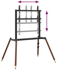 Suporte TV cavalete p/ ecrãs de 37-86" Max VESA 400x600mm 60kg