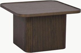 Mesa de centro em madeira de carvalho Sullivan, 60 x 60 cm