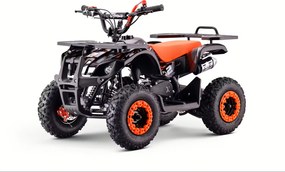 Mini Moto Infantil para crianças 5 a 9/10 anos Gasolina 50 CC Beneo Motors Cobra com limitador de velocidade Laranja