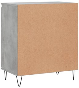 Aparador 60x35x70 cm derivados de madeira cinzento cimento