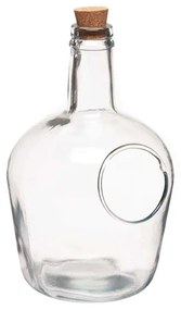 Garrafa Vidro Tampa Cortiça 4000ml 19X31cm