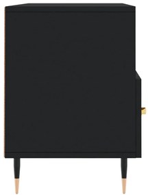 Móvel de TV 102x36x50 cm derivados de madeira preto
