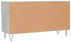 Banco sapateira 102x35x55 cm derivados madeira cinzento cimento