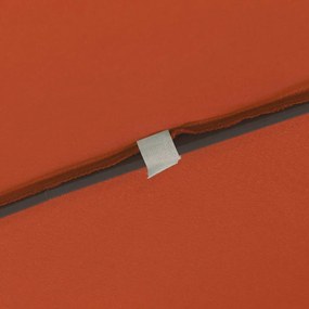 Guarda-sóis e Sombrinhas VidaXL Terracota Poliéster, Metal Grande