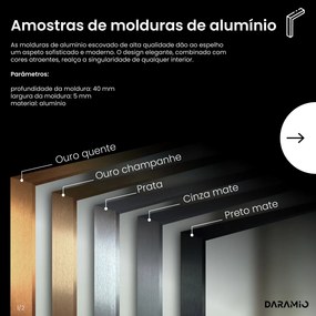 Espelho com luz F1