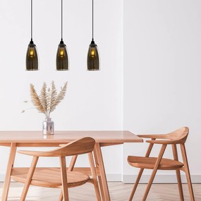 Chandelier Smoked – Fume – 63 x 63 cm