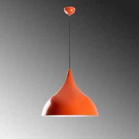 Candeeiro de Teto Bitlisim – Laranja – Ø41 h:35 cm