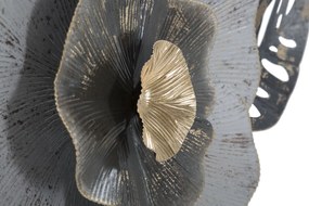 PAINEL DE PAREDE DE FERRO 3D EDY -B- CM 74,9X7X47,6 MULTICOLOR