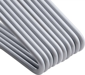 Conjunto 20 Cabides abertos para calças cinzentas