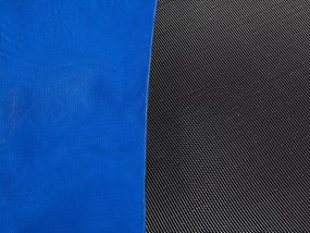 Trampolim azul e preto ⌀ 183 cm RISATA Beliani