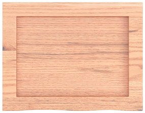Prateleira de parede 40x30x(2-6) cm carvalho tratado castanho