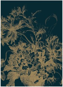 Papel de parede Gold Metallic