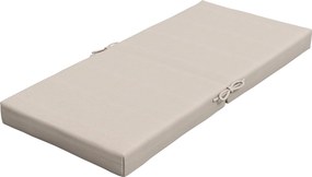 Conjunto de 2 almofadas de exterior para cadeira com encosto (CADEIRAS NÃO INCLUIDAS), com presilhas, enchimento de 8 cm, dimensões: 112 cm (C) x 51 c
