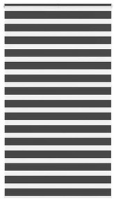 Cortina de zebra 130x230 cm largura do tecido 125,9cm poliéster