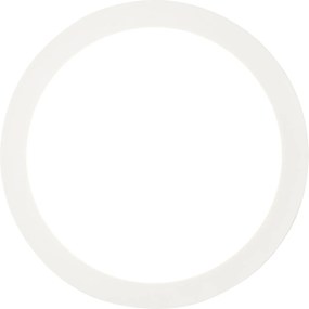 Candeeiro de teto embutido branco 30 cm com LED regulável em 3 níveis IP44 - Steve