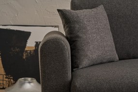 Sofá-Cama de Canto Mane – Antracite – 246x85x160 cm