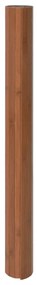 Tapete retangular 60x400 cm bambu castanho