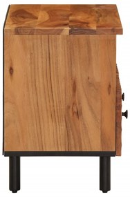 Móvel de TV 70x33x46 cm madeira de acácia maciça