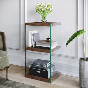 Estante R300 – Nogueira – 40 cm x 80 cm x 35 cm